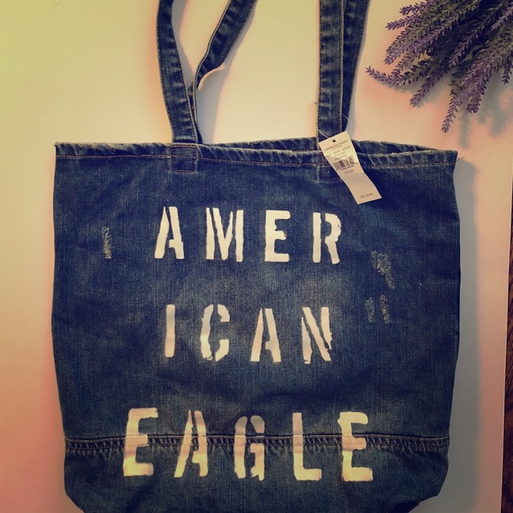 american eagle jean bag
